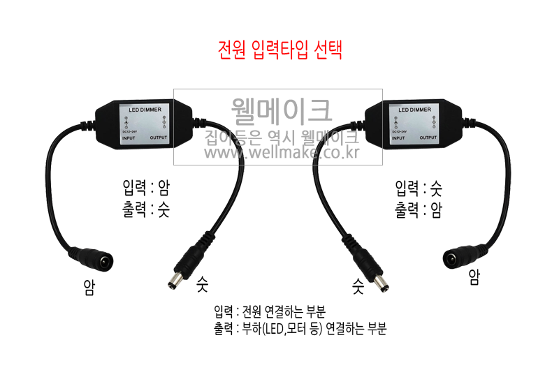 유선 디머 8A(라인형)